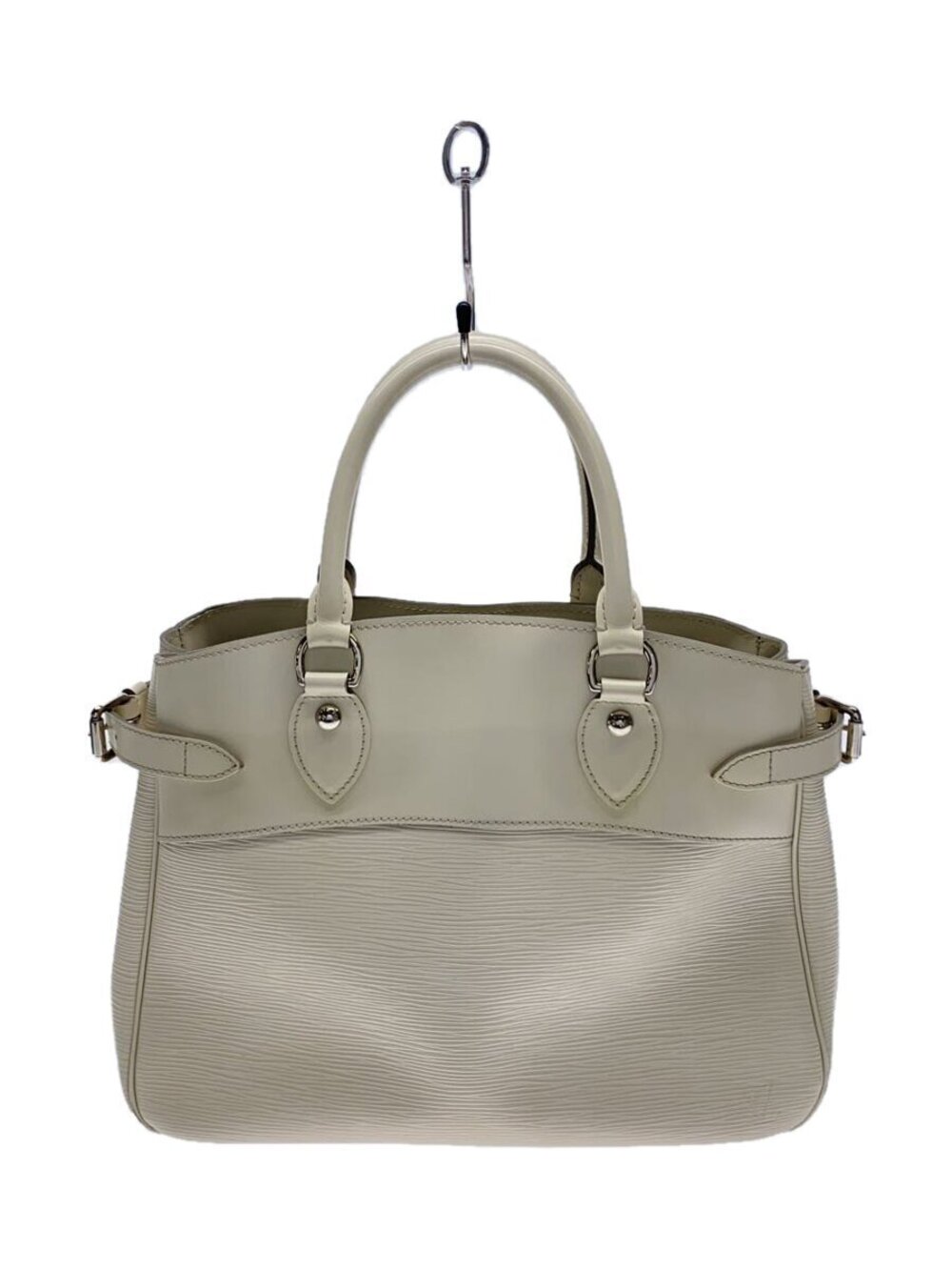 LOUIS VUITTON Passy Epi Leather Bag White